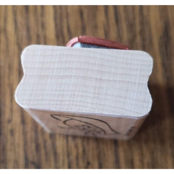 Stampin Up! Lot of 5 Wood Mounted Stamps Hats Off Boa Babe - Picture 11 of 13